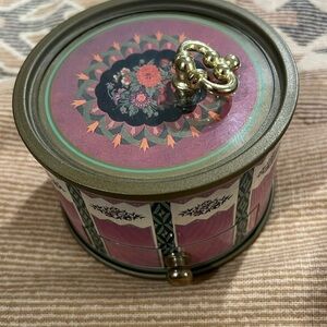 Vintage Music Jewelry Box